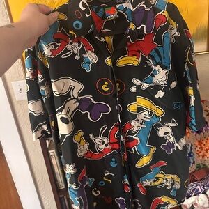 Men's Black Graphic Shirt